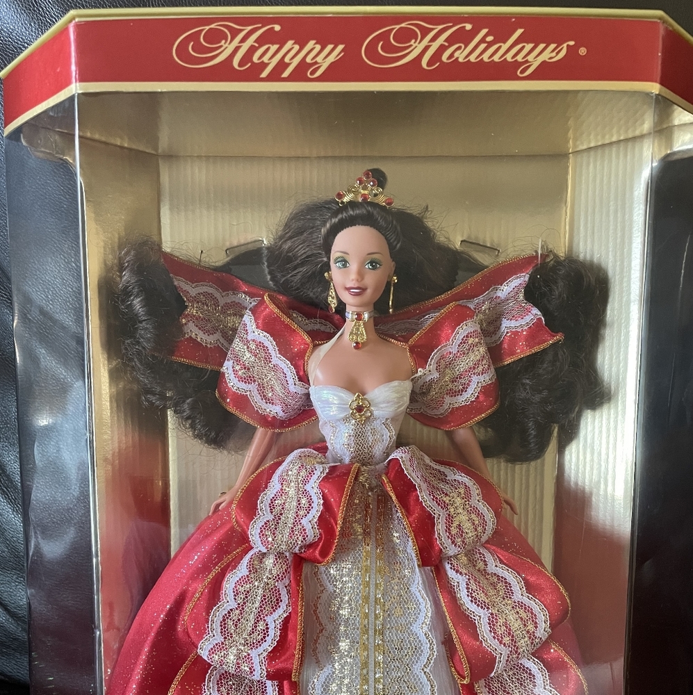 🎁NEW IN BOX Holiday Barbie 1997